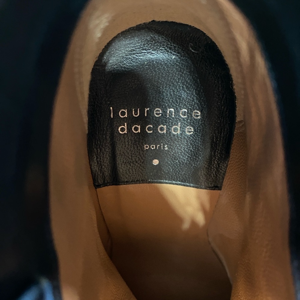 LAURENCE DACADE PARIS EMBROIDERED FLORAL ANKLE BOOTS Made in ITALY EU 38.5 7.5 - Picture 2 of 10